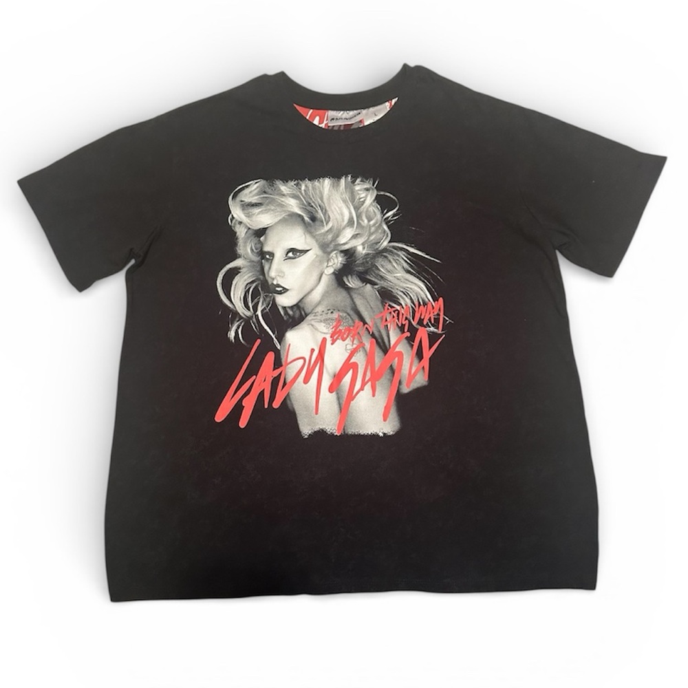Mayhem Lady Gaga Born This Way Concert Shirt Unisex Size L